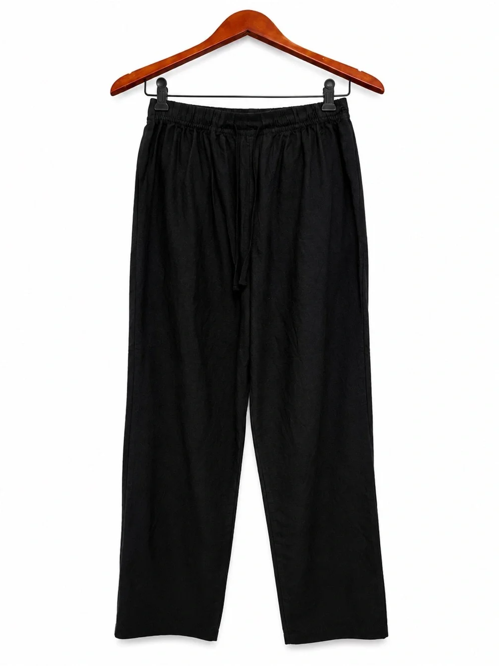 H&M Linen Blend Pull-On Pants
